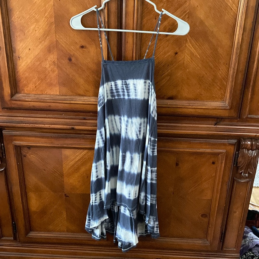 Free People Tie-Dye Strappy Dress